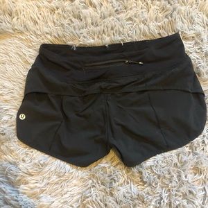 Lululemon speed up 2.5 shorts (Black)